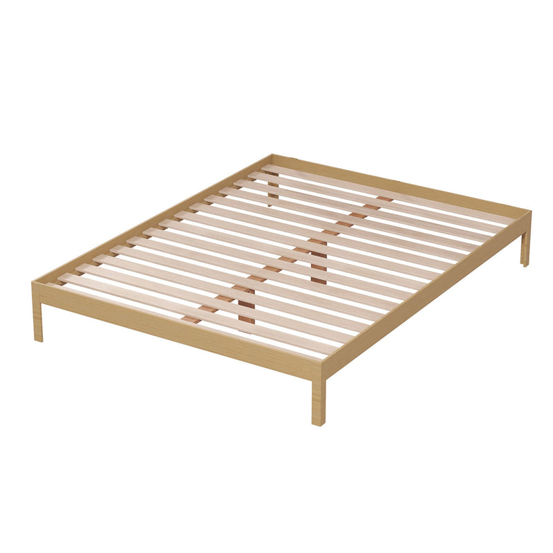 Milano Decor Giulia Wooden Timber Mattress Bed Base Sturdy Practical Stylish