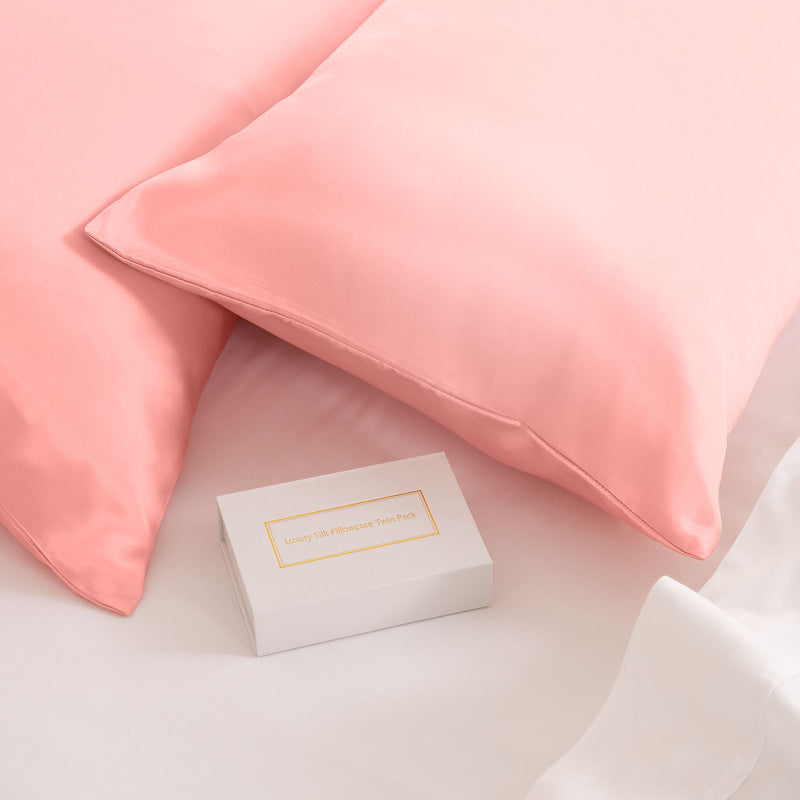 Mulberry Silk Pillowcase Twin Pack (Exclusive)