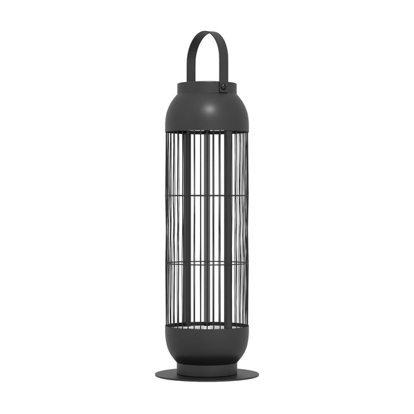 Havana Outdoors Portaheat 1000 Electric Heater Patio Stainless Steel Black