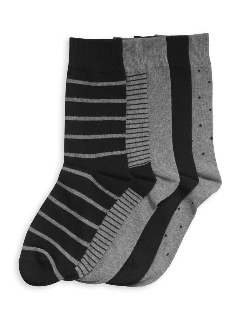 Mens 20 Pack Socks Business Crew