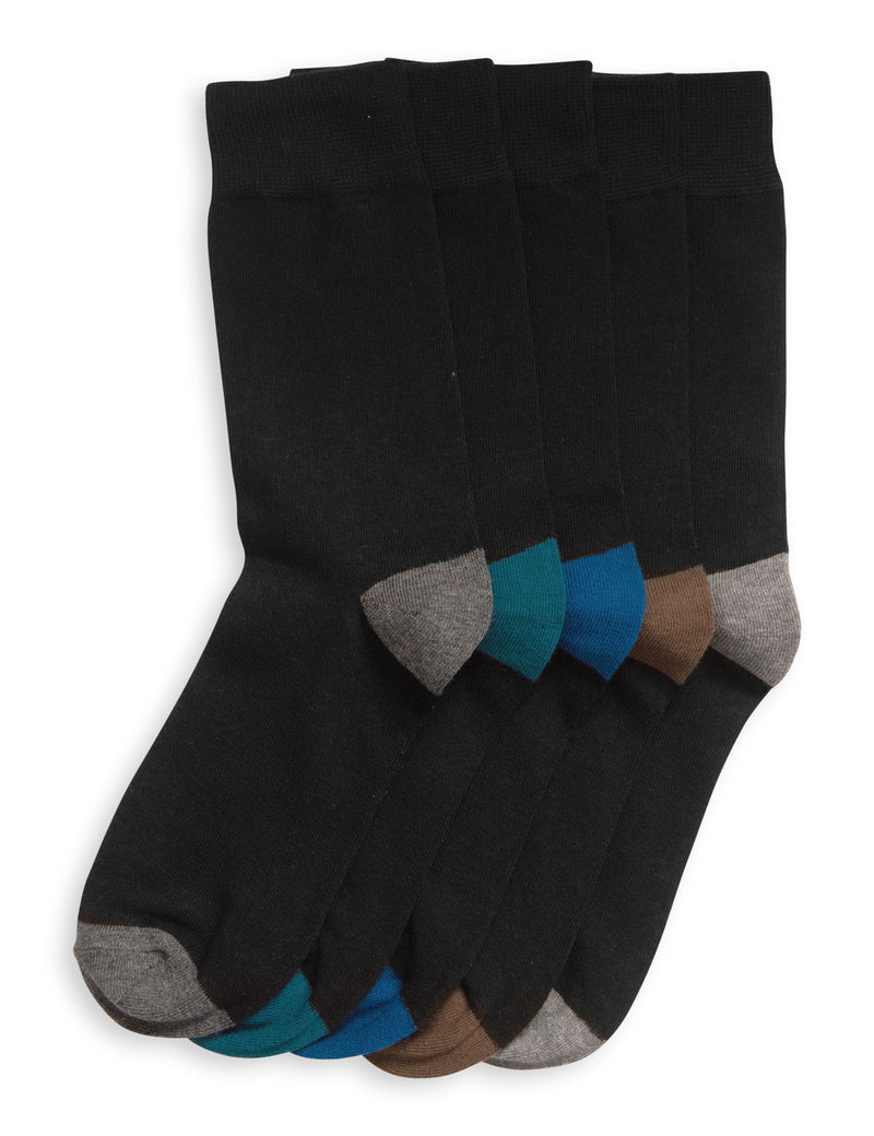 Mens 40 Pack Socks Business Crew