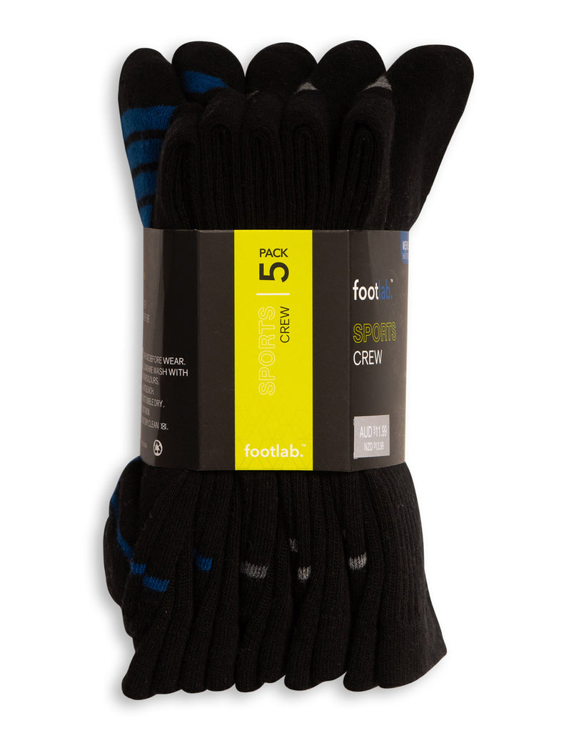 Mens 40 Pack Socks Sports Crew