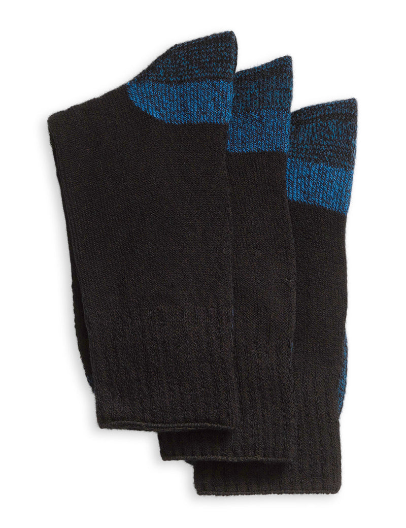 Mens 24 Pack Socks Workwear Crew, Bamboo