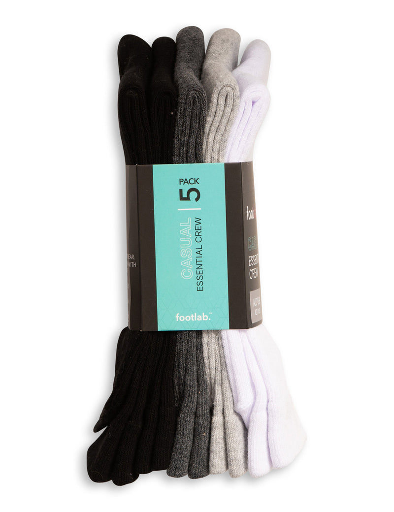 Womens 20 Pack Socks Essential Crew