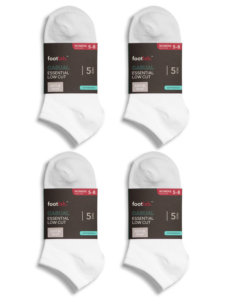 Womens 20 Pack Socks Essential Liner