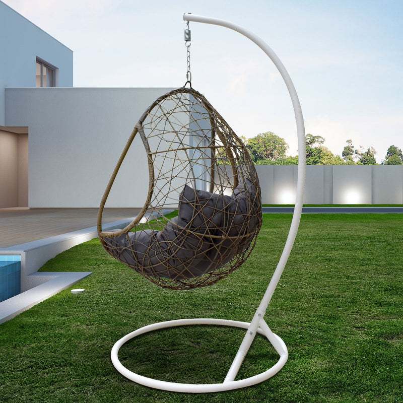 Arcadia Furniture Rocking Egg Chair Swing Lounge Hammock Pod Wicker Curved