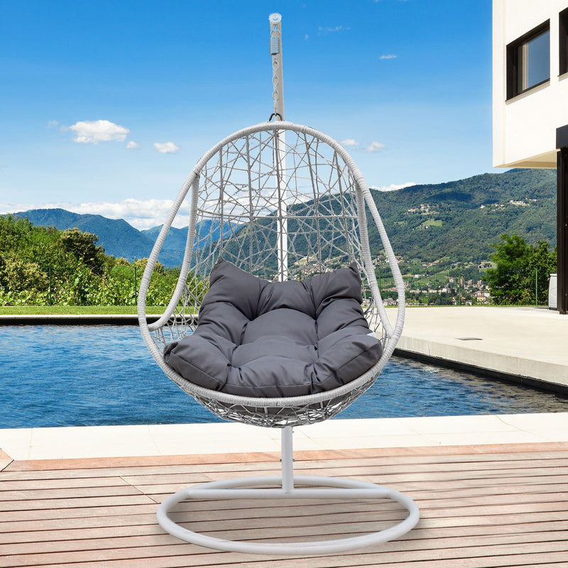 Arcadia Furniture Rocking Egg Chair Swing Lounge Hammock Pod Wicker Curved