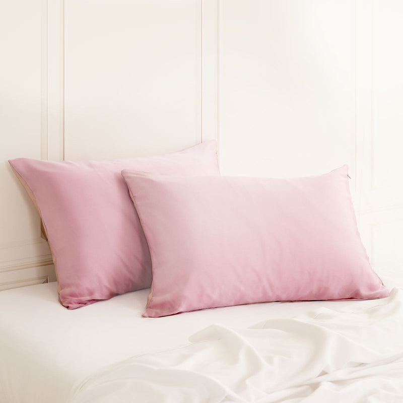 Royal Comfort Mulberry Soft Silk Hypoallergenic Pillowcase Twin Pack 51 x 76cm