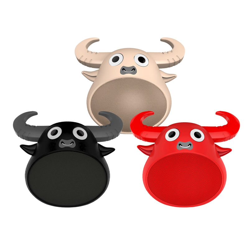 Fitsmart Bluetooth Animal Face Speaker Portable Wireless Stereo Sound