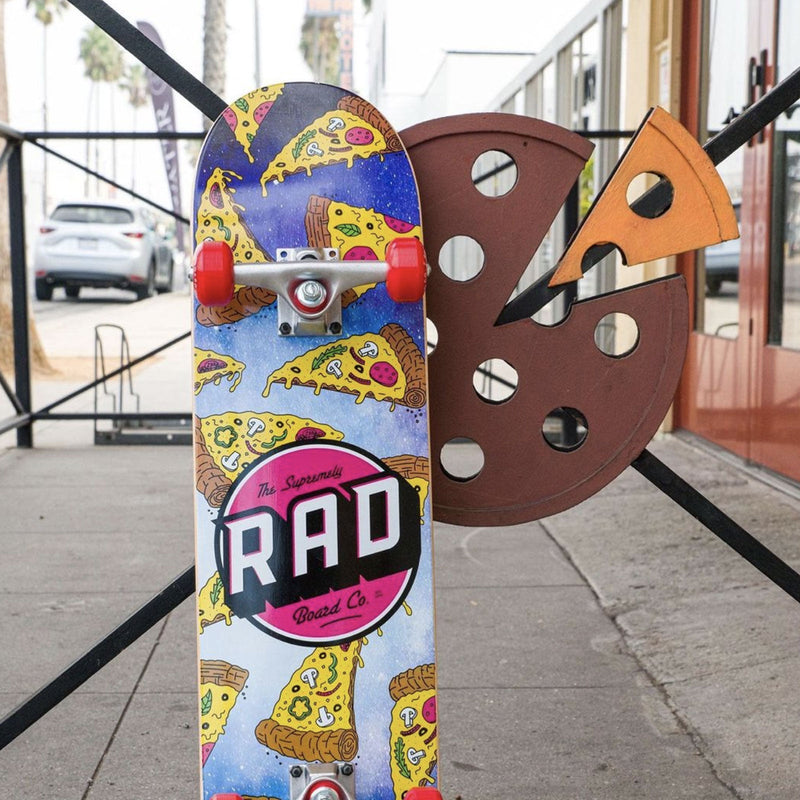 RAD Complete Dude Crew 8" x 32" Skateboard  - Pizza Galaxy