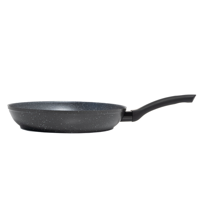 Stone Chef Forged Frying Pan Cookware Kitchen Fry Pan Black 24cm