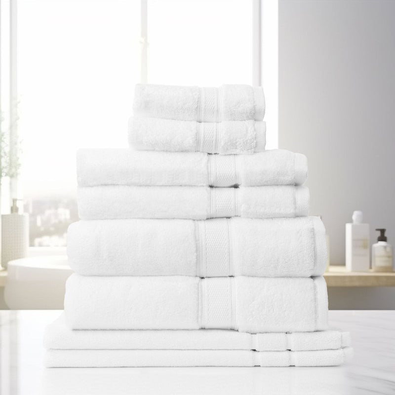 Royal Comfort Towel Set 100% Cotton Zero Twist Luxury Plush