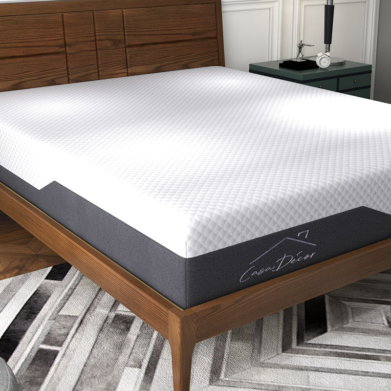 Casa Decor Memory Foam LuxSleep Mattress Cool Gel 25cm Depth Medium Firm