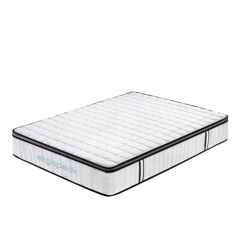 Ergopedic Mattress 5 Zone Latex Pocket Spring Mattress In A Box 30cm All Sizes