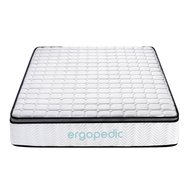 Ergopedic Mattress 5 Zone Latex Pocket Spring Mattress In A Box 30cm All Sizes