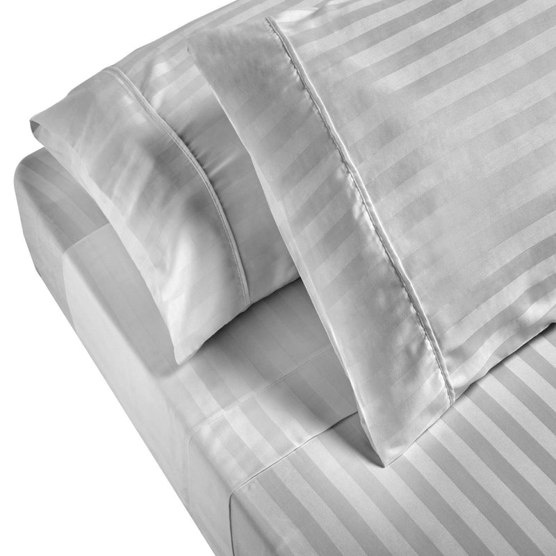 Royal Comfort 1200TC Sheet Set Damask Cotton Blend Ultra Soft Sateen Bedding