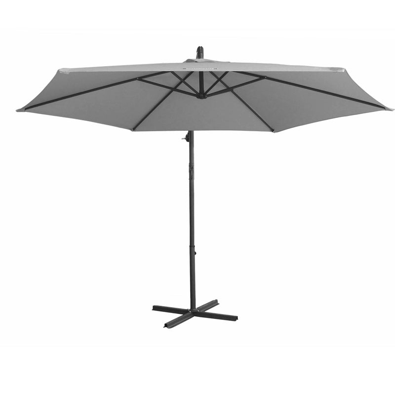 Milano 3M Outdoor Umbrella Cantilever With Protective Cover Patio Garden Shade