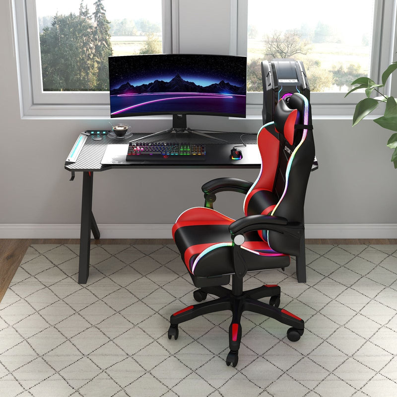 Dyskord Gaming Chair And Dyskord Desk Gaming Package Set