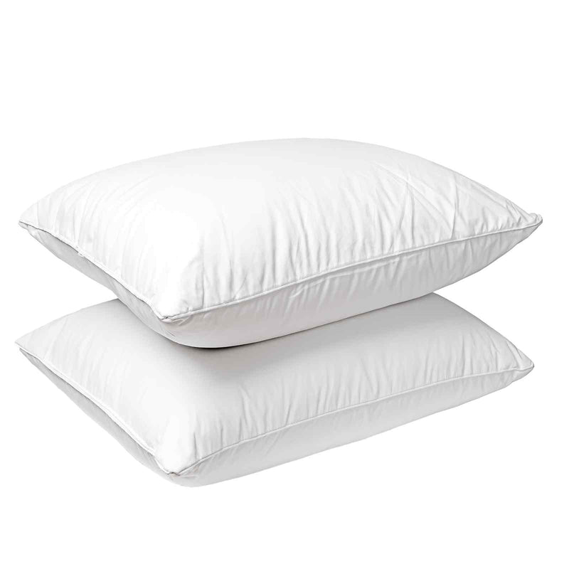 Royal Comfort Luxury Bamboo 250GSM Quilt And 2 Pack of Duck Feather Down Pillows