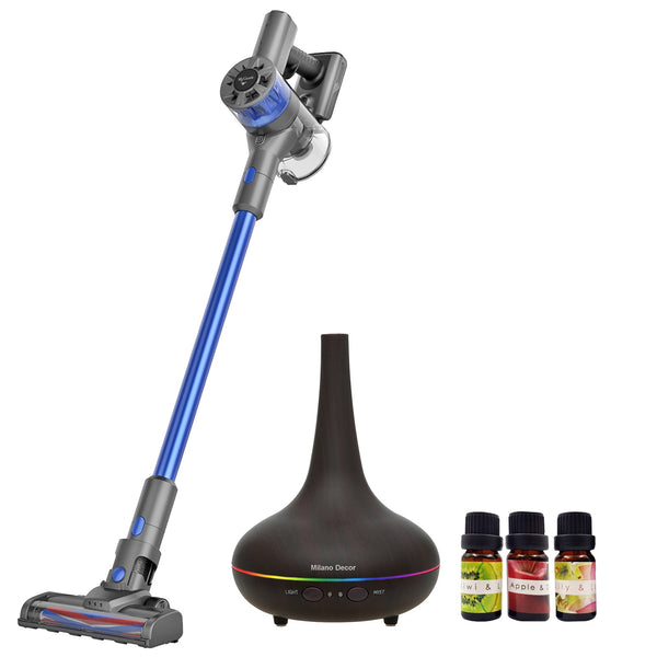 MyGenie X5 Cordless Vacuum Cleaner + Bonus Dark Wood Diffuser