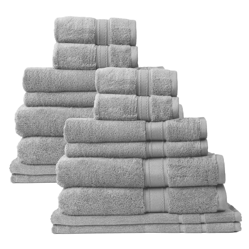 Royal Comfort Towel Set 100% Cotton Zero Twist Luxury Plush