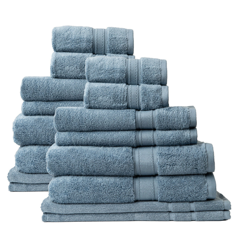 Royal Comfort Towel Set 100% Cotton Zero Twist Luxury Plush