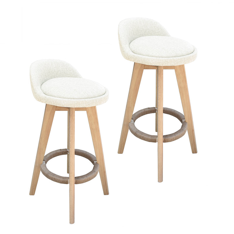 Milano Decor Phoenix Barstool Cream Chairs Kitchen Dining Chair Bar Stool