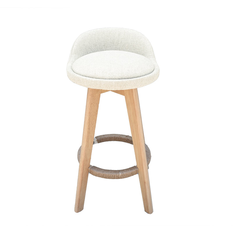 Milano Decor Phoenix Barstool Cream Chairs Kitchen Dining Chair Bar Stool