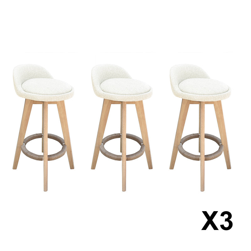 Milano Decor Phoenix Barstool Cream Chairs Kitchen Dining Chair Bar Stool