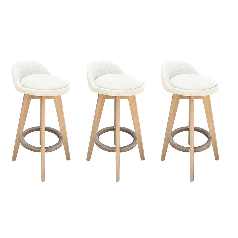 Milano Decor Phoenix Barstool Cream Chairs Kitchen Dining Chair Bar Stool